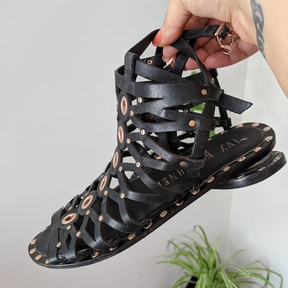 Ivy Kirzhner Rose Gold Santorini Flat - Picture 15 of 16